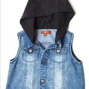 7 for all mankind Denim children’s vest 3T